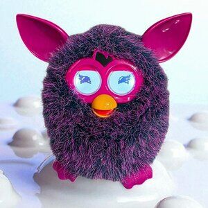 2012 Voodoo Furby Interactive Toy Purple Pink Plush Talking Animated Gremlin